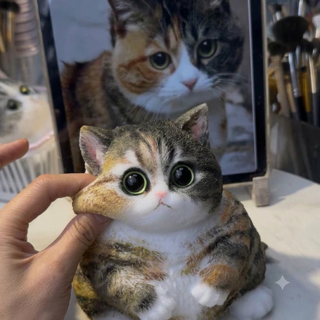 Petlyx | Sanat ve Sevimlilik Bir Arada: Dekoratif Kedi Heykeli